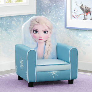 Delta Children Frozen II (1091) Elsa Figural Upholstered Kids Chair, Hangtag View Frozen (1091) 2