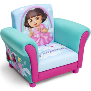 Delta Children Dora Upholstered Chair Right Side View a1a Dora The Explorer (1102) 1