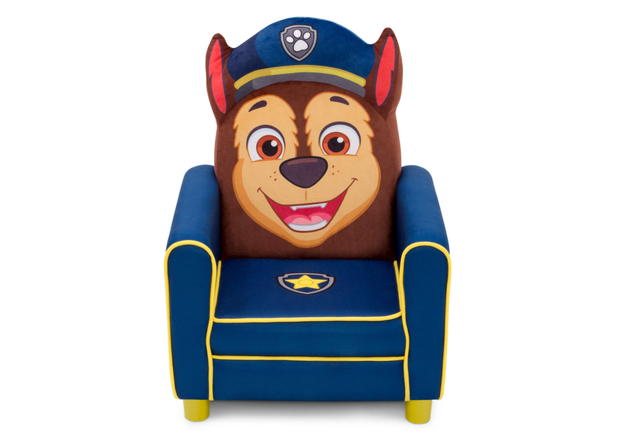 Paw Patrol (1121) 3-PAW Patrol Chase Figural Upholstered Kids Chair