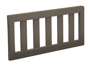 Delta Children Textured Pebble Grey (1341) Toddler Guardrail W0060 Angled View 20
