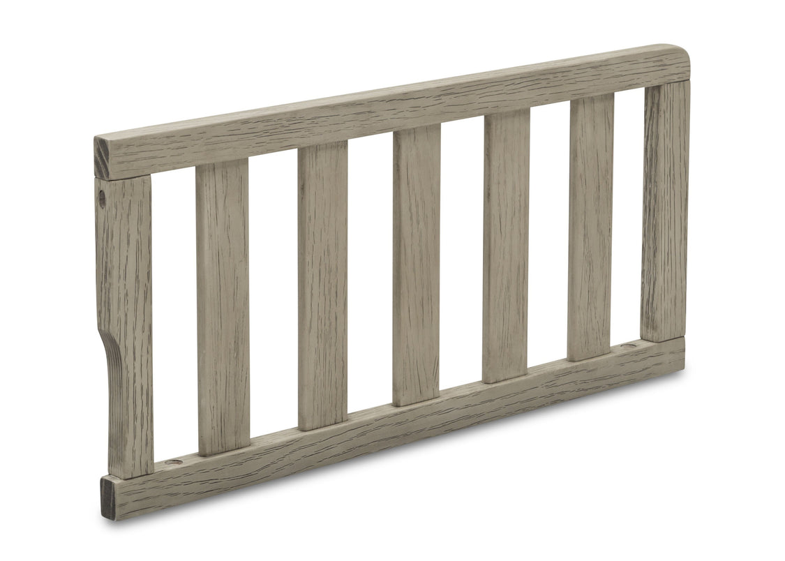 Delta Children Textured Limestone (1340) Toddler Guardrail W0061, Right Silo View