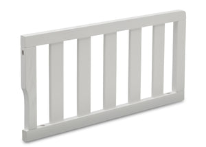 Delta Children Textured White (1349) Toddler Guardrail W0061, Right Silo View 8