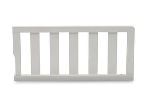 Delta Children Textured White (1349) Toddler Guardrail W0061, Front Silo View 15