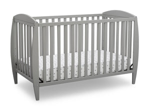 Delta Children Grey (026) Taylor 4-in-1 Convertible Crib (W10040), Silo Crib, a2a 12