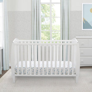 Delta Children Bianca White (130) Taylor 4-in-1 Convertible Crib (W10040) 6