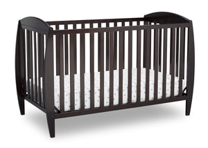 Delta Children Dark Chocolate (207) Taylor 4-in-1 Convertible Crib (W10040), Silo Crib, c2c 20