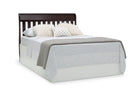 Delta Children Dark Chocolate (207) Bentley S Series Deluxe 6-in-1 Convertible Crib, Right Toddler Bed with Headboard Silo View 22-Bentley S Series Deluxe 6-in-1 Convertible Crib