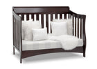 Delta Children Dark Chocolate (207) Bentley S Series Deluxe 6-in-1 Convertible Crib, Right Sofa Silo View 21-Bentley S Series Deluxe 6-in-1 Convertible Crib
