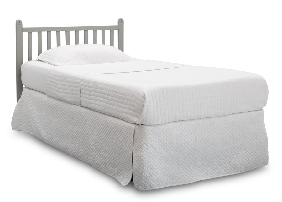 Grey (026) 5-Sprout Mini Crib with Mattress