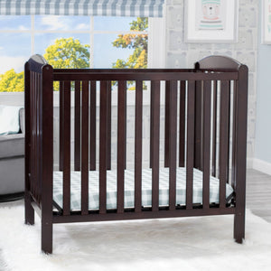 Sprout Mini Crib with Mattress Dark Chocolate (207) 30