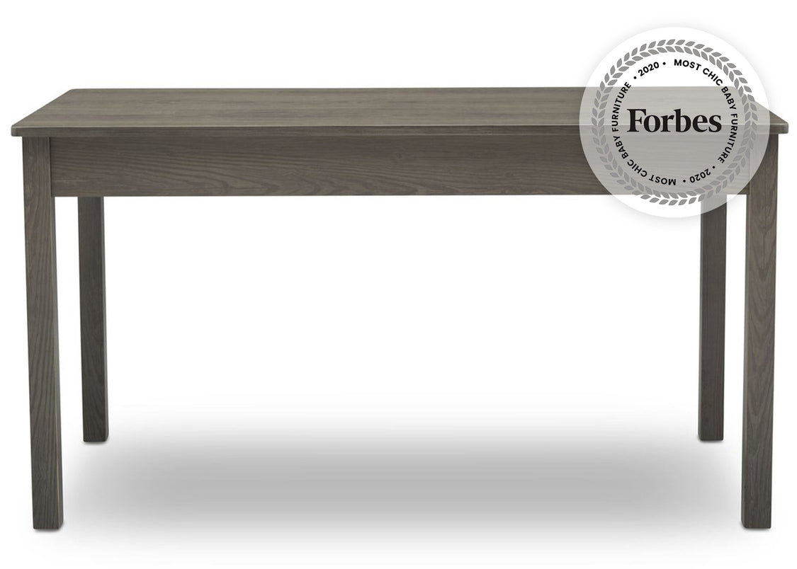 Delta Children Crafted Grey 1333 Grow-With-Me Table (W101301), Front View, c3c