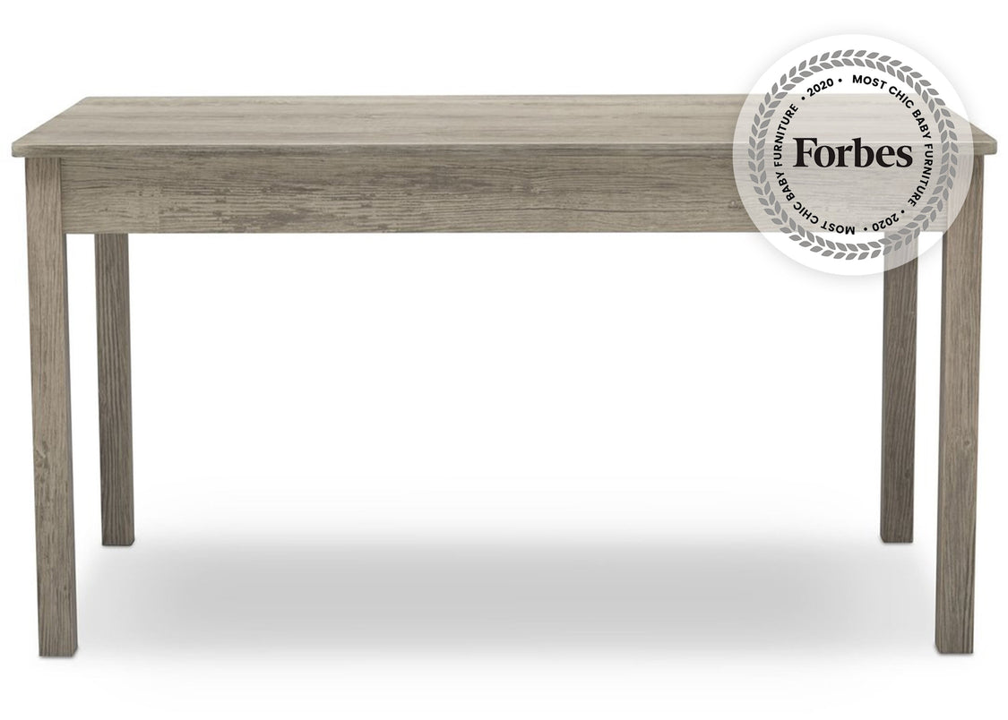 Delta Children Crafted Limestone 1334 Grow-With-Me Table (W101301), Front View, d3d