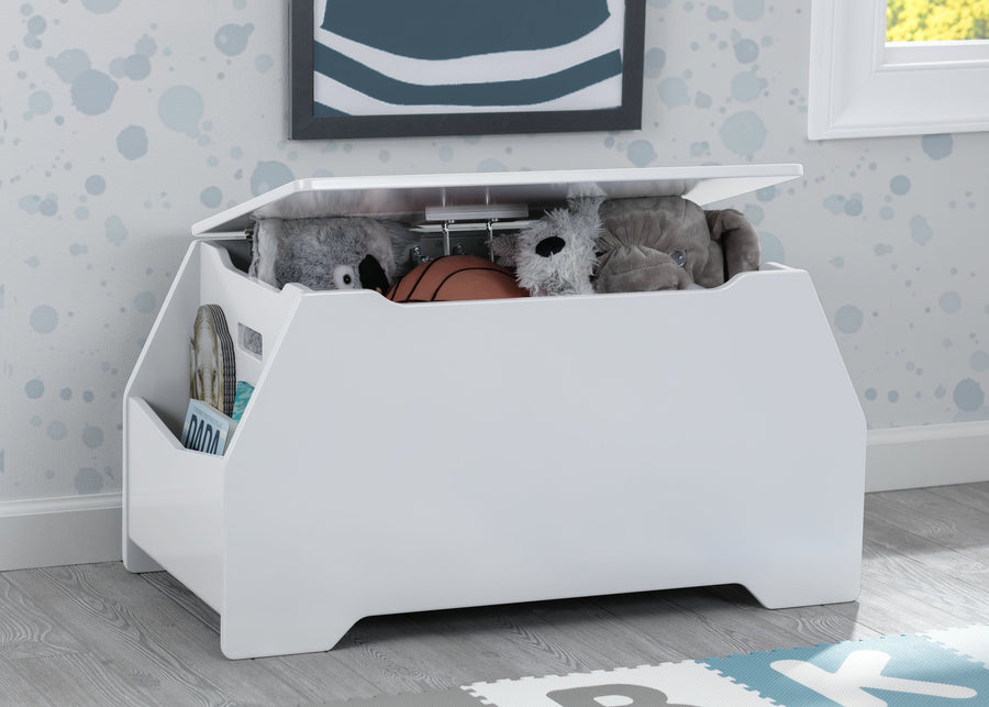 YourPick: Bianca White (130) 3-Signature Toy Box with Book Storage