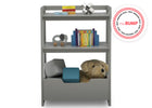 Delta Children Grey 026 Gateway Small Laddershelf (W101452), Front Silo with Props, a3a 6-Small Ladder Shelf