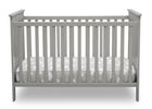 Delta Children Grey (026) Adley 3-in-1 Crib (W102130) Front Silo a2a 2-Adley 3-in-1 Convertible Crib