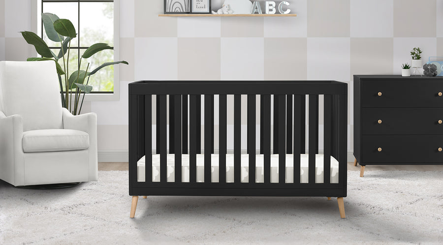 Essex 4-in-1 Nursery Set Ebony 1-Essex Collection