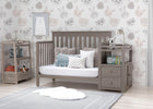 Textured Pebble Grey (1341) W103160-1341 3-Mason Convertible Baby Crib N Changer
