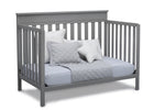 Delta Children Grey (026) Kingswood 4-in-1 Convertible Baby Crib Day Bed Silo View 4-Kingswood 4-in-1 Convertible Baby Crib
