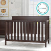 Kingswood 4 in 1 Convertible Baby Crib Walnut Espresso 1324 25-Kingswood 4-in-1 Convertible Baby Crib