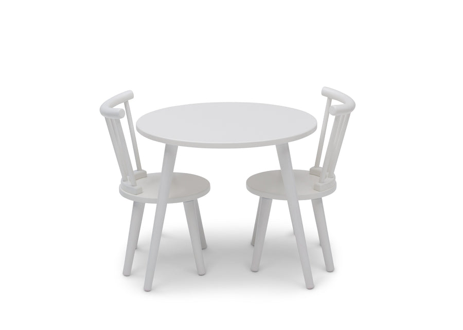 Bianca White (130) 10-Homestead Table and Chair Set (2 Chairs Included)