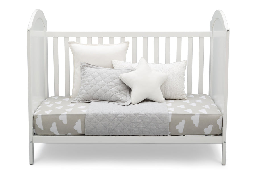 Delta Children Bianca White with Pooh (1301) 4-in-1 Convertible Crib 7-Winnie The Pooh 4-in-1 Convertible Crib