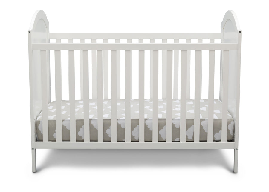 Delta Children Bianca White with Pooh (1301) 4-in-1 Convertible Crib 3-Winnie The Pooh 4-in-1 Convertible Crib