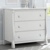 White (100) 17-Universal 3 Drawer Dresser