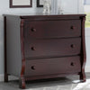 Espresso Cherry (205) 19-Universal 3 Drawer Dresser