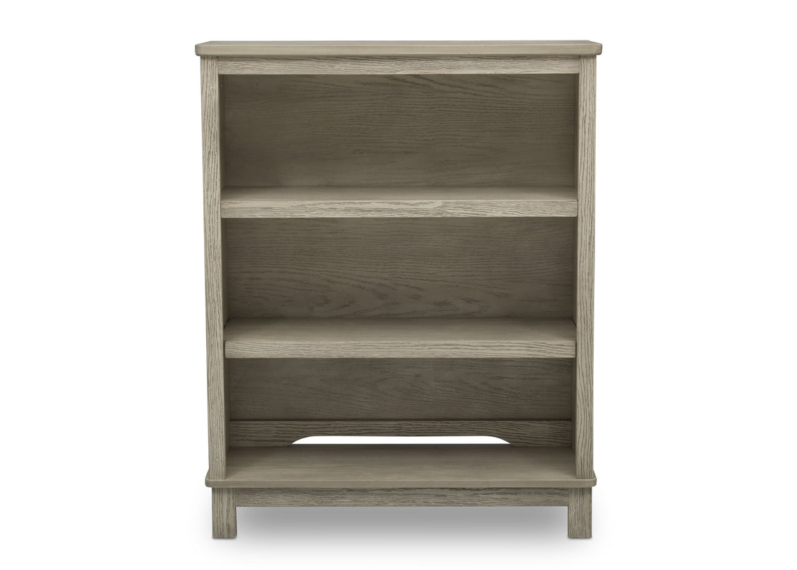 Delta Children Textured Limestone (1340) Farmhouse Bookcase/Hutch, Front Silo View