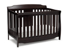 Delta Children Dark Chocolate (207) Westminster 6-in-1 Convertible Crib, Right Crib Silo View 14-Westminster 6-in-1 Convertible Crib
