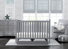 Grey (026) 3-Mercer 6-in-1 Convertible Crib + Under Crib Roll-Out Storage