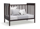 Delta Children Dark Chocolate (207) Mercer 6-in-1 Convertible Crib, Right Day Bed Silo View 20-Mercer 6-in-1 Convertible Crib