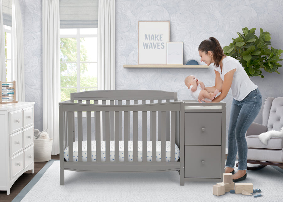 No Color (NO) 1-Changing Pad and Cover for Crib and Changer