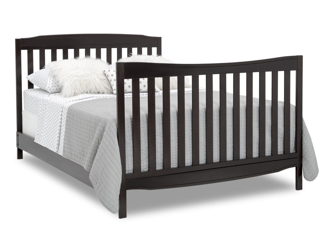 Mason Convertible 6-in-1 Crib and Changer Dark Chocolate (207)