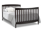 Mason Convertible 6-in-1 Crib and Changer Dark Chocolate (207) 27-Mason Convertible 6-in-1 Crib and Changer
