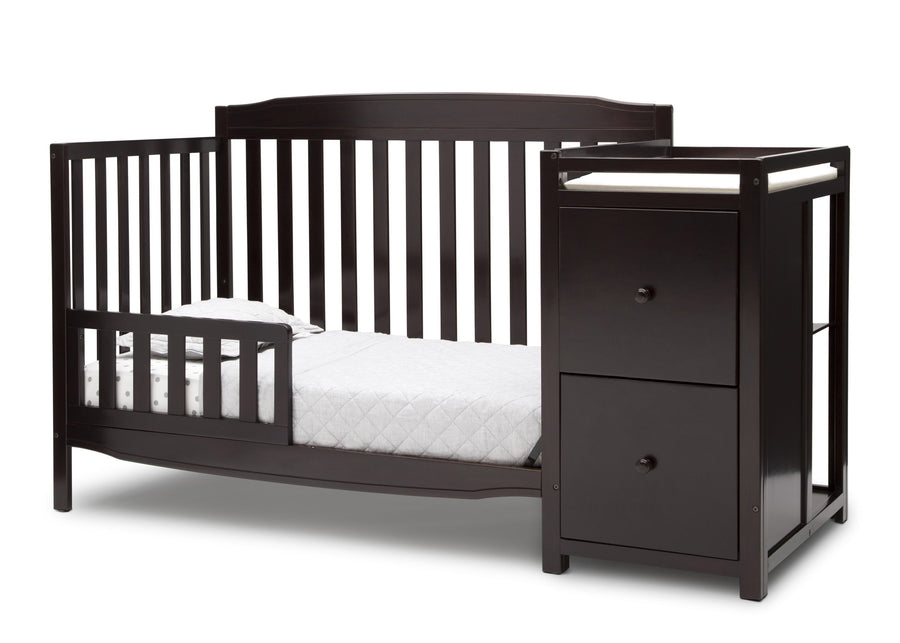  Convertible 6-in-1 Crib and ChangerDark Chocolate (207) 23-Mason Convertible 6-in-1 Crib and Changer