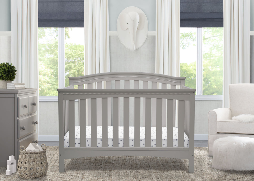 Waverly 6-in-1 Convertible Crib Grey (026)