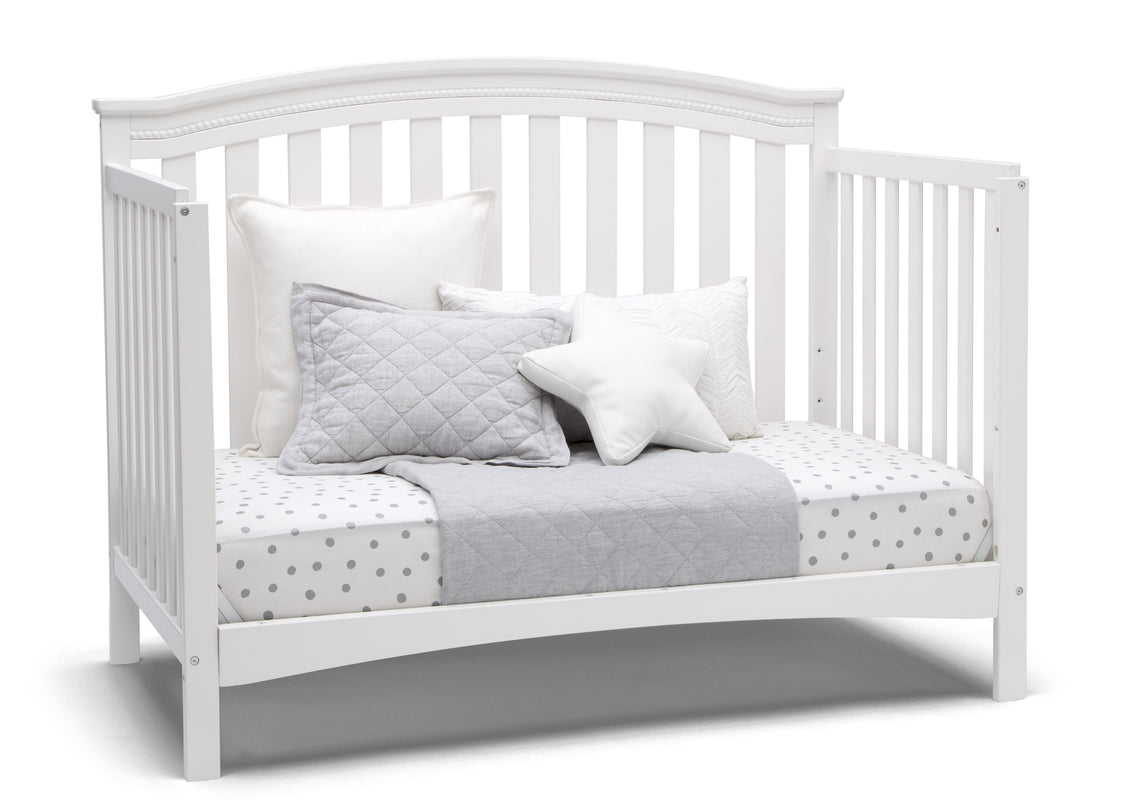 Waverly 6-in-1 Convertible Crib Bianca White (130)