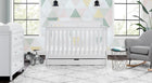 Mercer 6-in-1 Convertible Crib Bianca White 10-Mercer Collection