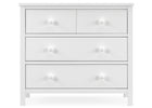 Textured White (1349) 20-Sweet Beginnings 3 Drawer Dresser