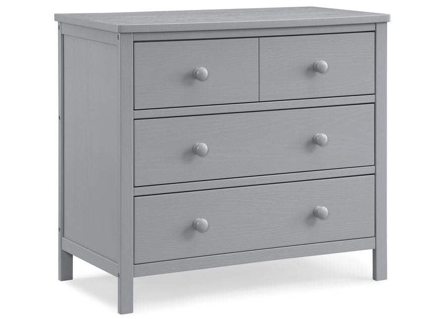 Textured Grey (1450) 11-Sweet Beginnings 3 Drawer Dresser