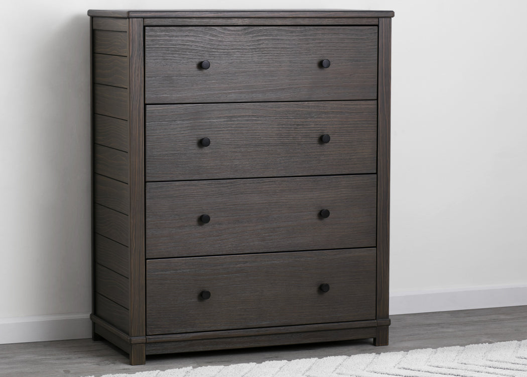 Simmons Kids Rustic Grey (084) Monterey 4 Drawer Chest