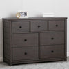 Rustic Grey (084) 1-Monterey 7 Drawer Dresser