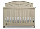 Simmons Kids Antique White (122) Ainsworth 4-in-1 Convertible Crib (W337250), Front Silo, a2a 2-Ainsworth 4-in-1 Convertible Crib