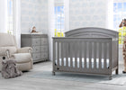 Simmons Kids Storm (161) Ainsworth 4-in-1 Convertible Crib (W337250), Room View, b1b 7-Ainsworth 4-in-1 Convertible Crib
