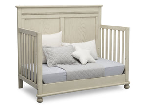 Delta Children Antique White (122) Fontana 4-in-1 Convertible Crib (W337350) Day Bed Conversion, a5a 8