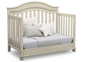 Delta Children Antique White (122) Bristol 4-in-1 Convertible Crib (W337450) Day Bed Conversion, a5a 6