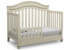 Delta Children Antique White (122) Bristol 4-in-1 Convertible Crib (W337450) Toddler Bed Conversion, a4a 5