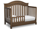 Delta Children Antique Chestnut (2100) Bristol 4-in-1 Convertible Crib (W337450) Toddler Bed Conversion, c4c 15-Bristol 4-in-1 Convertible Crib