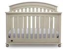 Delta Children Antique White (122) Aden 4-in-1 Convertible Crib (W337550) Front View Silo, a2a 2-Aden 4-in-1 Convertible Crib